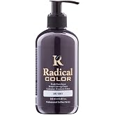 Radical Color Grey Amonyaksız Su Bazlı Sa&ccedil; Boyası 250 ML 1 Adet Gri