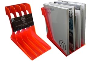 AA AUDIO ANATOMY Struttura porta vinili Audio Anatomy - arancione trasparente