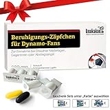 Gratis dazu: schenkfertige Artikel mit Grußkarte, Deko & Kaugummifußbällen