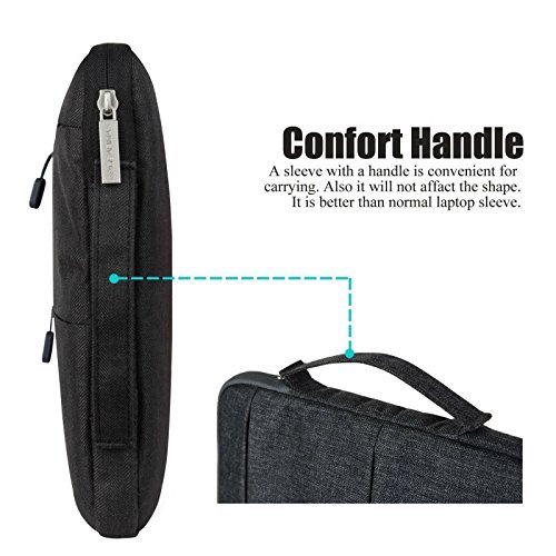 Laptop Sleeve Bag macbook Tasche - Yarrashop 15-15 6 Zoll multifunktionaler macbook pro tasche Aktentasche mit Seitentaschen Laptop Handtasche f  r Ma