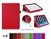 Produktbild HP (Hewlett Packard) Bachlauf 17,78 cm Standfuß, klassische FYY Slim Fit Folio Lederschutzhülle für HP (Hewlett Packard) Bachlauf 17,78 cm rot Für iPad Air (iPad 5) rot