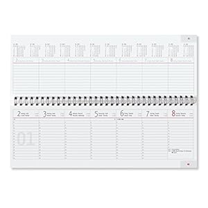 Alpha Edition 17625 Agenda da Tavolo per Anno 2017