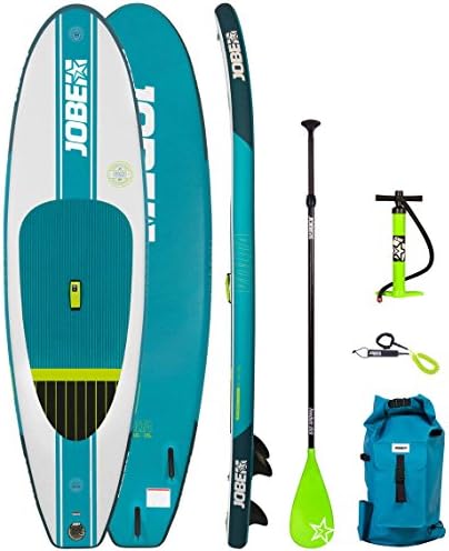 Jobe 2018 Aero Volta Inflatable Stand Up Paddle Board 10'0 x 32 INC Paddle, Backpack, Pump & Leash