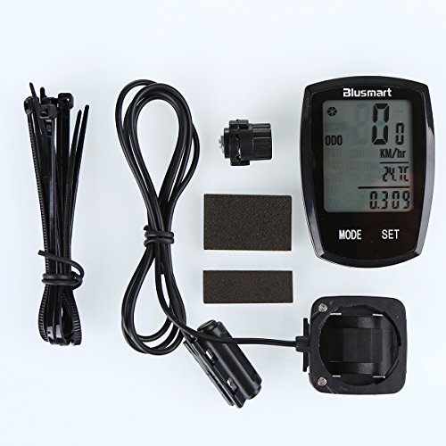 Fahrradcomputer, Blusmart Zyklus-Computer-wasserdichte automatische Wake-up Große LCD-Hintergrundbeleuchtung Motion Sensor Outdoor Radsport Realtime Speed ​​Track - 8