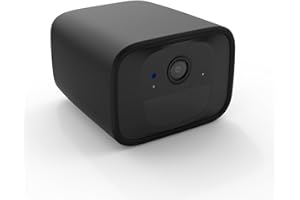 HOLACA Osłona aparatu do kamery bezpieczeństwa eufycam SoloCam C210, ochronne silikonowe etui/osłona do Eufy, odporna na warunki atmosferyczne, czarna