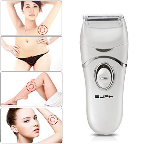 Epilierer, Euph Elektroepilierer Lady Shaver Damen Rasierapparat Satinelle Epilierer Legs & Body Epilierer Elektrorasierer für Frauen - 5