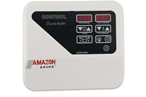 INSYOFOREVEREC 3-9KW Sauna Digital External Controller Saunasteuerung Saunasteuergerät 380-415V Überhitzungsschutz, Temperatursensor für Saunaofen，Heimsauna, Kommerzielle Anlässe