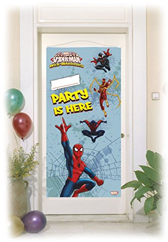 Procos 10108574B – Kinderpartyset – Ultimate Spiderman – Web Warriors, Größe XL, 72-teilig - 13