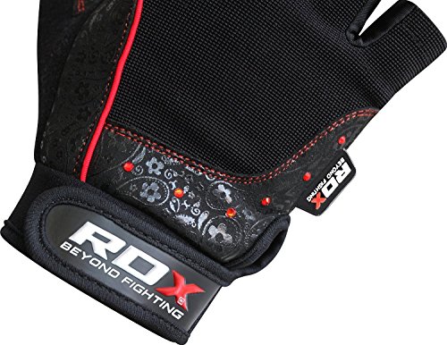 RDX Fitness Handschuhe Damen Trainingshandschuhe Frauen Crossfit Handgelenkstütze Sporthandschuhe Gewichtheben krafttraining workout Bodybuilding Gym Gloves - 6