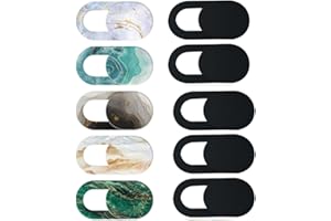 Tadipri 10 Pcs Unidades Cubierta Webcam Cover Slider, Diseño Ultra Fino Camera Cover Tapa Webcam para Ordenadores Portátiles, Tabletas y Móviles Inteligentes