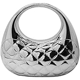 HAYSCH Metallic Acrylic Evening Handbag for Women | Crossbody Sling Bags with Detachable Chain Strap Glossy Stylish Latest La