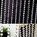 Produktbild Kicode 10 Stücke 33ft / 10m Garland Diamant Kristall Perlen Tür Fenster Vorhang Hochzeit Decor