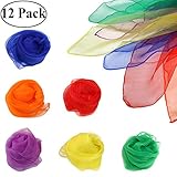 Bufandas de trucos de magia con diseño de gasa suave, aptos para niños y niñas.