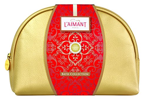 L'Aimant Original Parfum De Toilette 30 ml, Body Spray 75 ml and Talc 100 g with Bag Gift Set