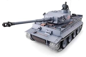 Big Boyz radio remote control heng long 7.0 Version German Tiger 1/16 shooting/smoking Upgraded Pro Metal Tracks/Metal wheel/Meta Steel Gearbox & Metal Tracks