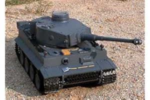 Heng Long German Tiger 1/16 Scale Rc Remote Control Bb Firing Tank