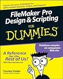 Image de FileMaker Pro Design and Scripting For Dummies
