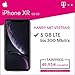 Produktbild Apple iPhone XR (schwarz) 128GB Speicher Handy mit Vertrag (Telekom Magenta Mobil M) 5GB Datenvolumen 24 Monate Mindestlaufzeit