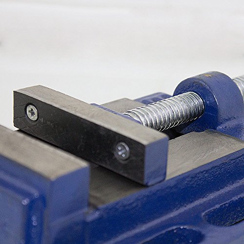 BITUXX® Universal Maschinenschraubstock 80mm Schraubstock Säulen Tisch Stand Bohrmaschine - 4