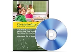 Die Mathefritz CD für Gymnasien, Gesamtschulen, Realschulen für die Klassen 5-10 (PC+MAC+Linux)