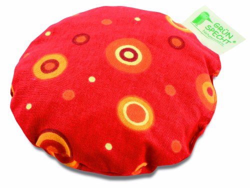 Imagen 1 de Grünspecht 105-xx - Cojín relleno de huesos de cereza, redondo