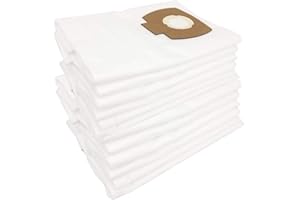 Niuzemyko 12X Dust Bag Fleece Compatible with Mirka DE 1025 L 1230 Vacuum Dust Extractor Machine - 8999000211