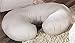 Breastfeeding Nursing Pillow / Nursing Support (58 cm Width x 48 cm Length x 20 cm Depth) - CHECK BEIGE