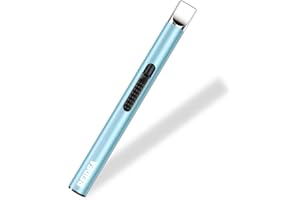 ‎REIDEA REIDEA USB Elektronisches Kerzenfeuerzeug, Lang Akkufeuerzeug Aufladbar Lichtbogen Stabfeuerzeug/Arc Lighter Flammenlos Kerzenanzünder Winddichtes mit Sicherheitsschalter für Feuerwerk, Kerzen