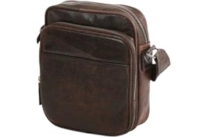 Pochette Gérard Henon Outland Cuir De Vachette Vieilli Pleine Fleur GH 8353