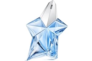 MUGLER Angel Eau de Parfum, Perfume para Mujer, Aroma Gourmand con Notas de Ámbar, Fragancia Fascinante, Recargable, 100 ml