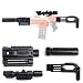 Produktbild YAHAMA Modulus Zubehör für Nerf,Zielfernrohr + Entstörung + Schulterstütze + Führungsschiene Adapter Upgrade Kit für Nerf Stryfe/Retaliator/Rapidstrike/Modulus Regulator