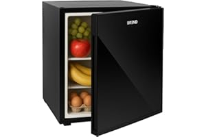BREND BR-2240 Mini réfrigérateur thermoélectrique - 44 L - Silencieux 35 dB - LED - Économe en énergie - Pour chambre, bureau ou camping
