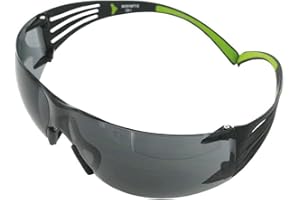 3M Schutzbrille SecureFit 400 UU001467859 Schwarz, Grün