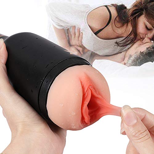 Q-beatoo Taza de la Botella de Cerveza Productos para Adultos Masculinos Placer, Carne Cuerpo de Silicona Juguete Camiseta