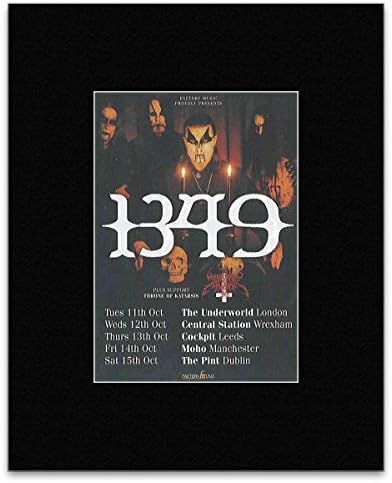 Metal Hammer 1349 - UK Tour 2011 Mini Poster - 13.5x10cm