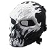 Produktbild Covermason Halloween-Maske Airsoft Paintball Voll Gesicht Schädel-Skeleton CS Maske Tactical Military Mask (Weiß)