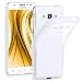 Produktbild Samsung Galaxy J5 (2015) Hülle Silikon Transparent [OneFlow Frosted Back-Cover] Stoßfeste Schutzhülle Clear Handy-Hülle für Samsung Galaxy J5 2015 Case Dünn Silikonhülle Tasche