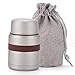 Produktbild Edelstahl-Isolierflasche, Um Löffel Lebensmittelflasche Zu Senden - 350 Ml, Gold(Gray)