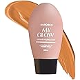 Suroskie My Glow All-In-One Tinted Sunscreen SPF 30 Moisturizer 60 ml Dark Shade | Natural Glowy Finish | Intense Hydration & UVA/UVB Protection | Sweat resistant | Niacinamide Cream For Men & Women