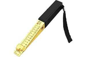 Youzzei Fire Door Gap Gauge Checker Tool, 1-15mm Door Gap Measuring Tool Engineering Ruler,Taper Wedge Shaped Vernier Feeler Gauges for House Engineering Inspection Flatness Measuring Tool Ruler(0.5m)