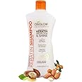 OxyGlow Herbals Keratin Shampoo 500 ml|Enriched with Argan Oil|Precisely Repairs Damaged Hair|Protect from Sun Damage|Improved Hair Quality