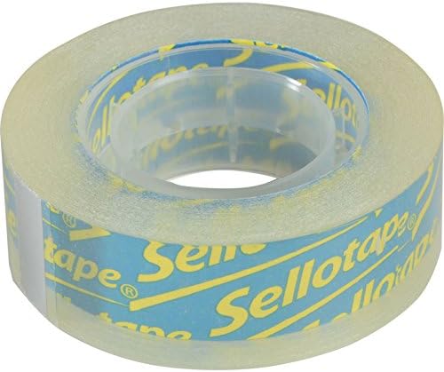 (Multi Pack) Sellotape Sellotape Clear 18mm x 25mm Blister Pack [Pack of 3] - Min 3yr Warranty