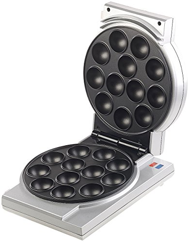 Rosenstein & Söhne 3in1-Donut-, Cupcake- und Cakepop-Maker, antihaftbeschichtet, 850 W - 5
