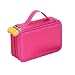 Imported 3 Layers Capacity Pencil Pen Case Travel Cosmetic Brush Makeup Storage Bag RS.475.00