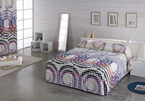 Conforter Florida Purple 105 x 200 cm berry