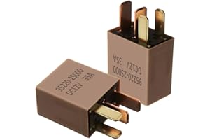 OPENLOT 2 Pack Accessory Power Relay DC 12V 35A 4 Pin for HYUNDAI I30 I40 KIA SPORTAGE SOUL FORTE CAREENS 95220-2S000