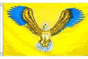 AZ FLAG Flying Eagle Flag 3' x 5' - Gold eagle flags 90 x 150 cm - Banner 3x5 ft