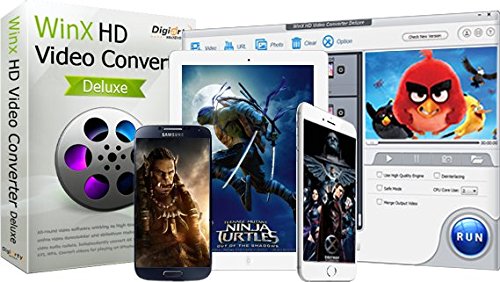 WinX HD Video Converter Deluxe - Socio oficial de DIGIARTY WinX DVD  Para descargar  sin CD   DVD 