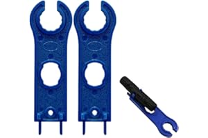 WUSJCOF 1 Paire Clés Outils Kit en Métal pour Connecteur Solaires,Panneau Solaire Fonctionne,Câble PV et Connecteur,Outil de Retrait de Connecteur