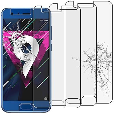 ebestStar - pour Huawei Honor 9 [Dimensions PRECISES : 147.3 x 70.9 x 7.5 mm, écran 5.15''] - Pack x3 Films protection écran VERRE Trempé - Vitre protecteur anti casse, anti-rayure [Note Importante Lire Description]